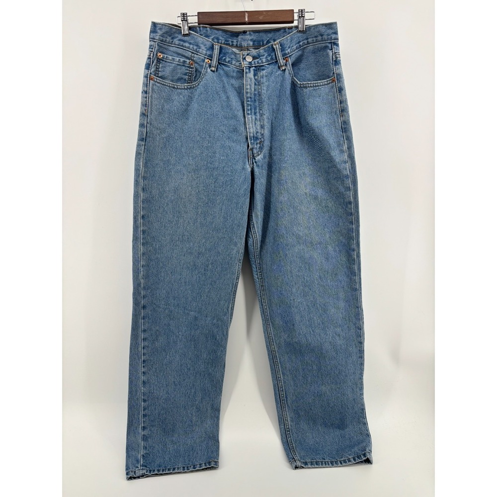 Levi's 550 Tapered Leg Jeans Mens Blue‎ Denim 5-Pocket 38x32 Everyday Vintage